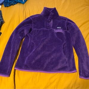 Patagonia Deep Purple Fleece Small